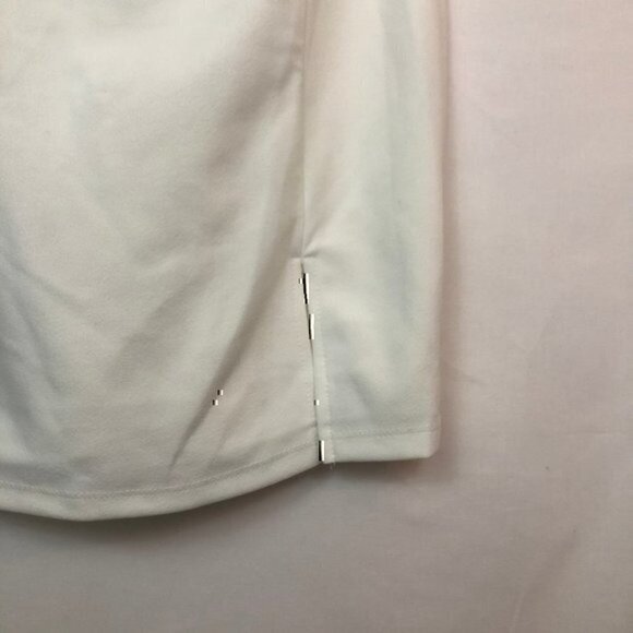 NEW NWT SEQUIN HEARTS Off the Shoulder Dress Cream Ivory Fitted Bodycon Mini 9 - Picture 4 of 9